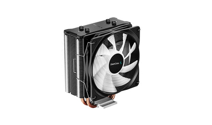 DeepCool GAMMAXX 400 XT featuring a static rainbow LED fan with PWM