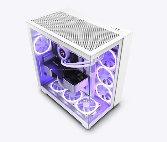 NZXT H9 Flow Dual-Chamber Mid-Tower Airflow Case