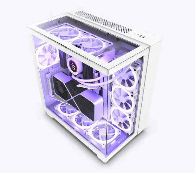 NZXT H9 Elite Premium Dual-Chamber Mid-Tower Airflow Case