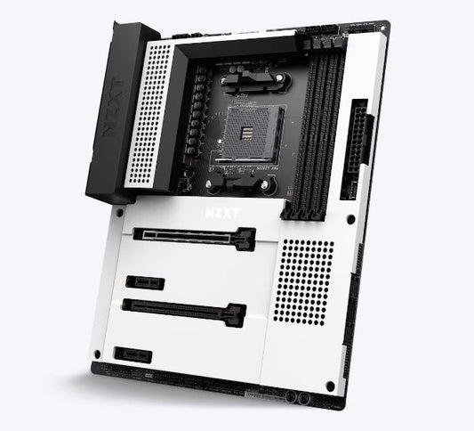 NZXT N7 B550 AMD Motherboard with Wi-Fi and NZXT CAM Features