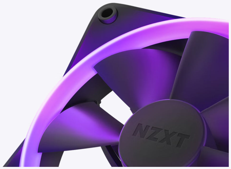 NZXT F120 RGB Triple Pack 3 x 120mm RGB Fans & Controller