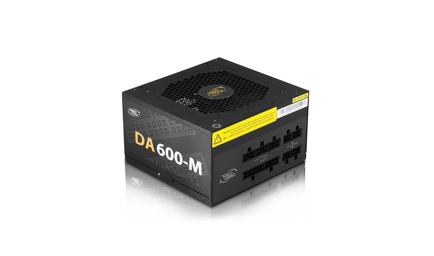 DeepCool DA600-M 80+ Bronze, 600 Watts, Fully Modular Power Supply