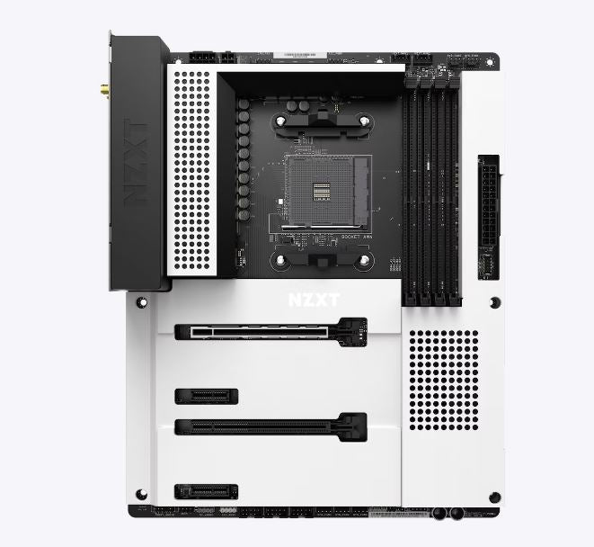 NZXT N7 B550 AMD Motherboard with Wi-Fi and NZXT CAM Features