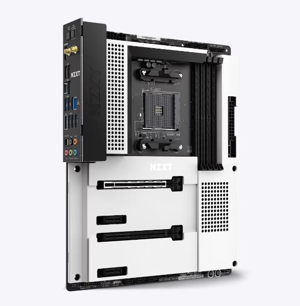 NZXT N7 B550 AMD Motherboard with Wi-Fi and NZXT CAM Features