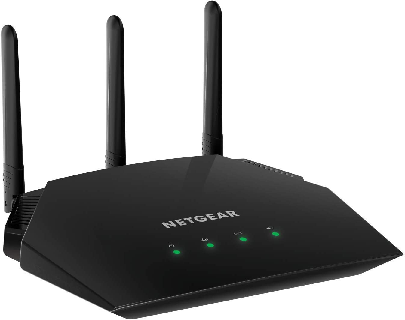 NETGEAR AC1750 WiFi Router (R6350) Dual-Band WiFi Router (up to 1.75Gbps) with MU-MIMO