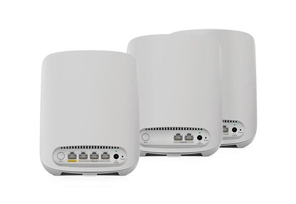 NETGEAR Orbi Dual-Band WiFi 6 Mesh System, 1.8Gbps, Router + 2 Satellites AX1800 WiFi Mesh System (RBK353)