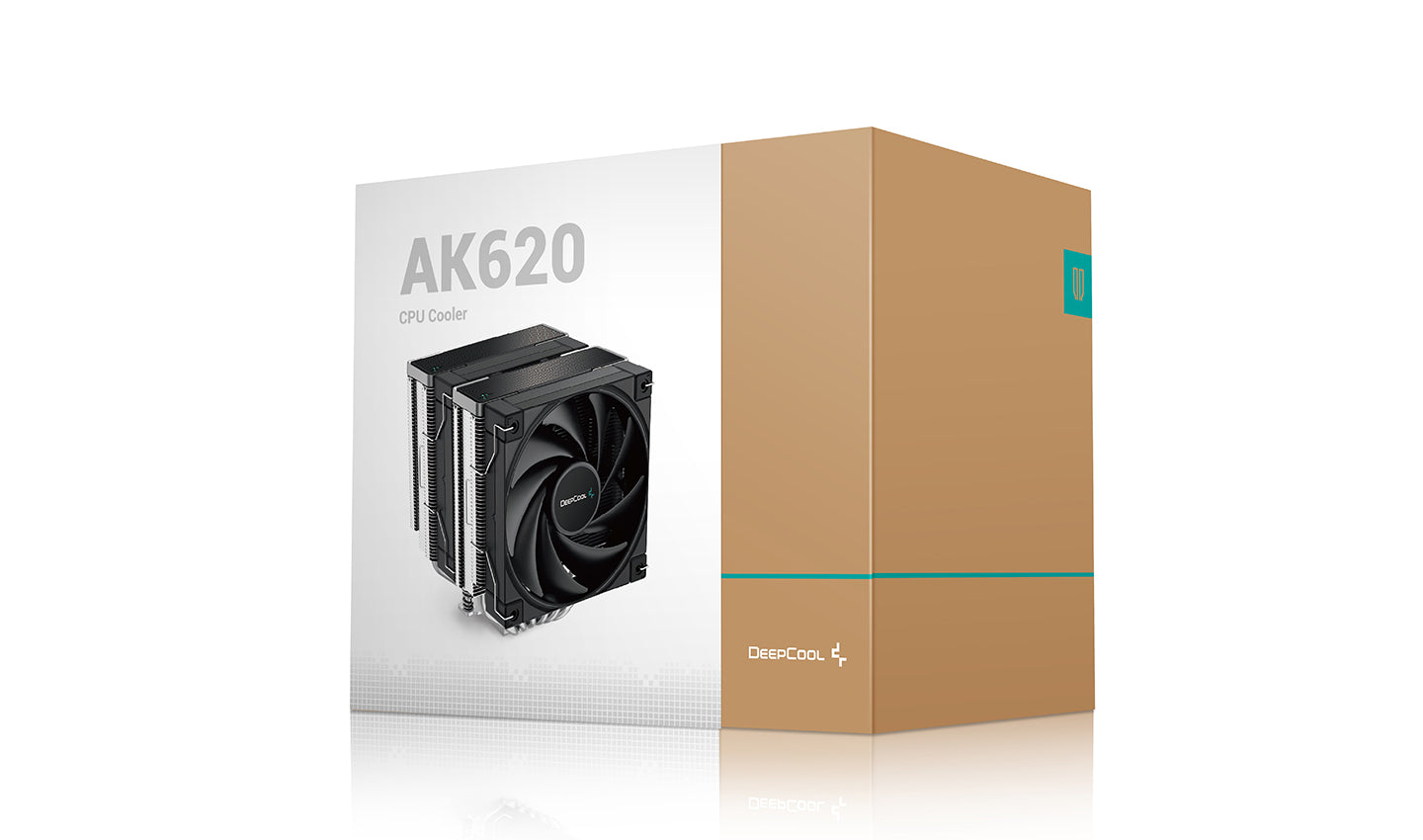 DeepCool AK620 Black/ White / Zero Dark, Dual Tower CPU Air Cooler