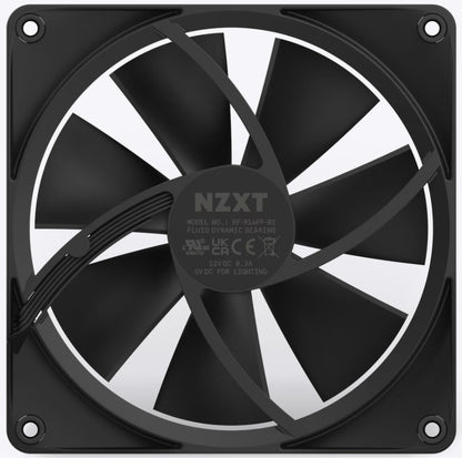 NZXT F140 RGB - 140mm RGB Fans - Single Pack