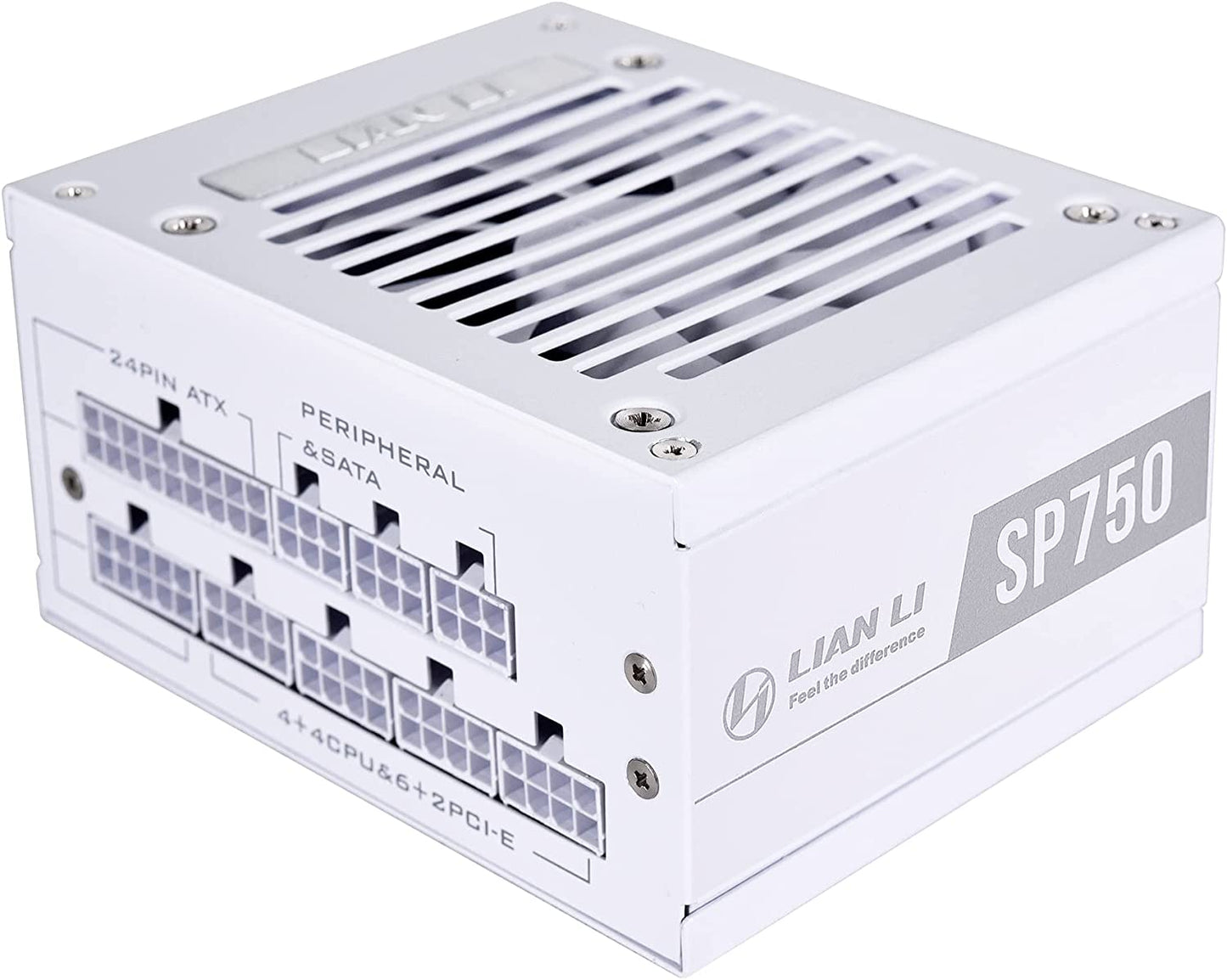 Lian Li SP750 750Watt, SFX 80 Plus Gold Fully Modular Power Supply (Black / White)