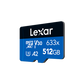 Lexar High-Performance 633x microSDHC™/microSDXC™ UHS-I Cards BLUE Series