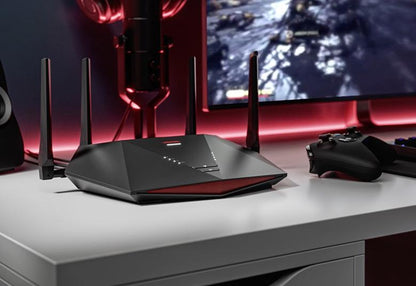 NETGEAR Nighthawk Pro Gaming WiFi 6 Router, 5.4Gbps, with DumaOS 3.0  AX5400 WiFi Gaming Router (XR1000)