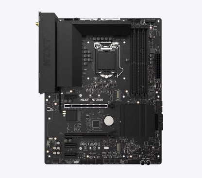 NZXT N7 Z590 Intel gaming motherboard with Wi-Fi and CAM features