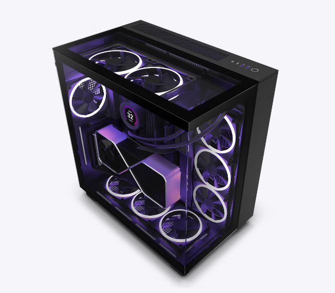 NZXT H9 Elite Premium Dual-Chamber Mid-Tower Airflow Case