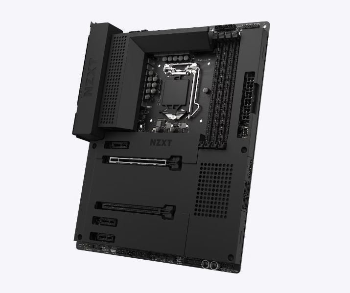 NZXT N7 Z590 Intel gaming motherboard with Wi-Fi and CAM features