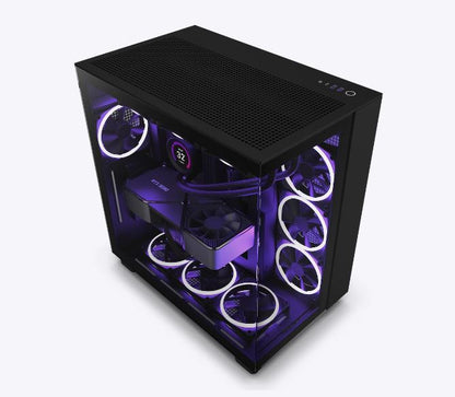 NZXT H9 Flow Dual-Chamber Mid-Tower Airflow Case