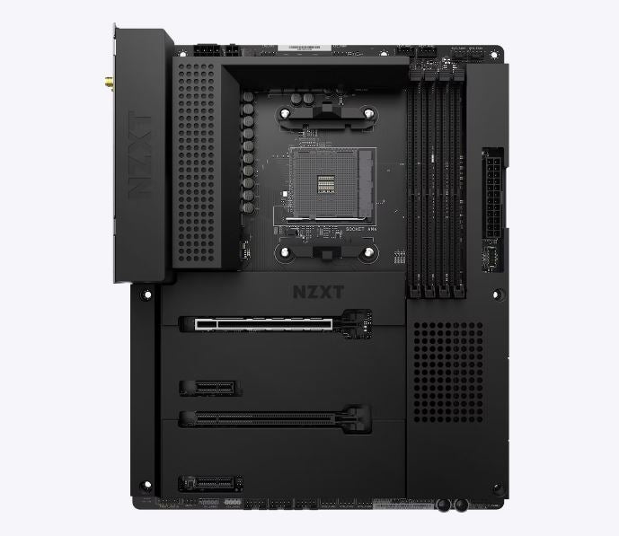 NZXT N7 B550 AMD Motherboard with Wi-Fi and NZXT CAM Features