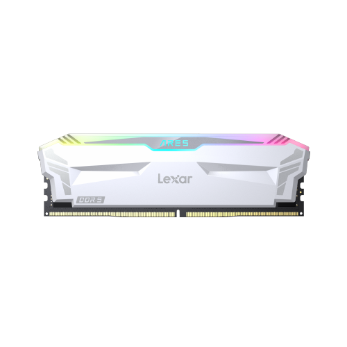 Lexar ARES RGB DDR5 32GB Kit (2x16)-6400 Desktop Memory (LD5EU016G-R6400GD)