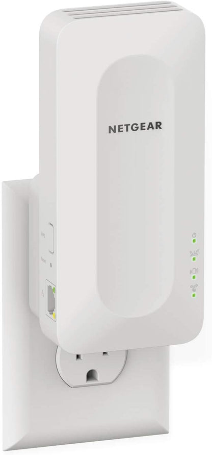 NETGEAR AX1800 WiFi Mesh Extender (EAX15) Dual-band WiFi 6 Mesh Extender, 1.8Gbps, Wall-plug, Internal Antenna