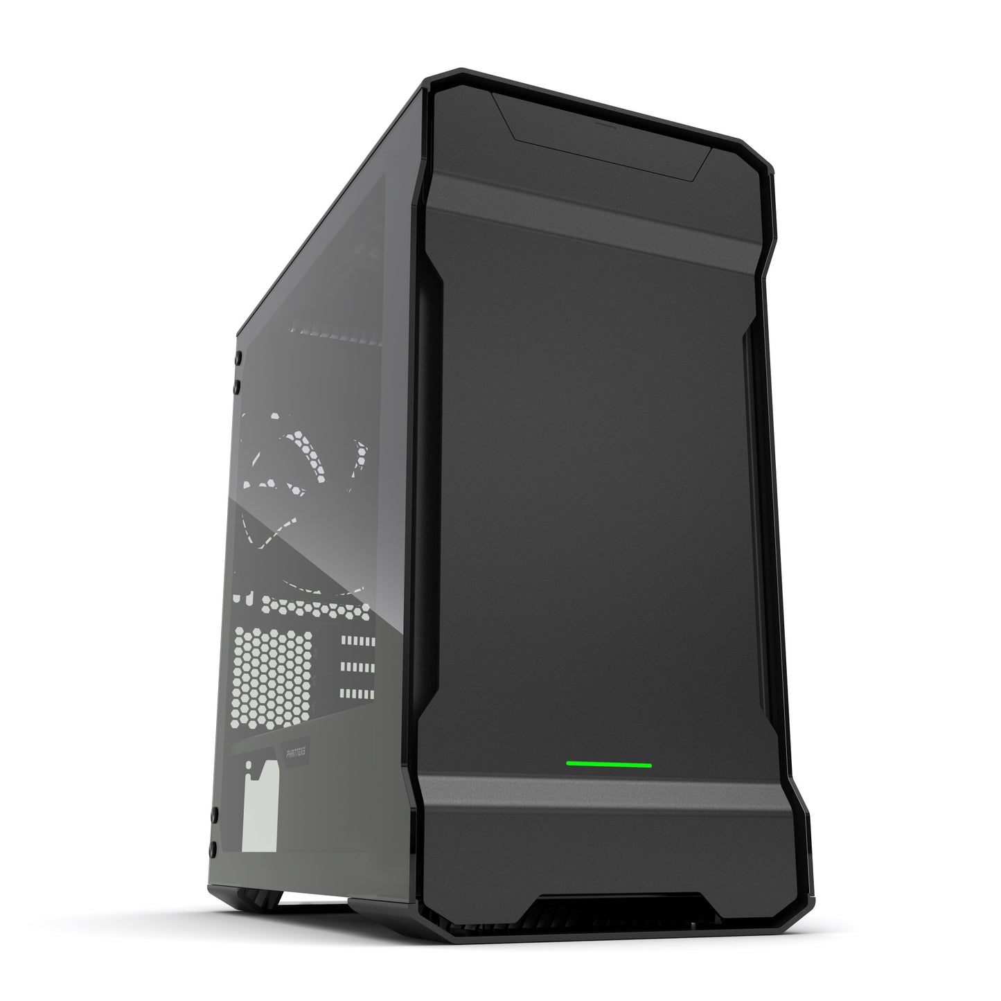 Phanteks Evolv mATX Tempered Glass Aluminum Exterior RGB LED Illumination Micro Tower Case (PH-ES314ETG)