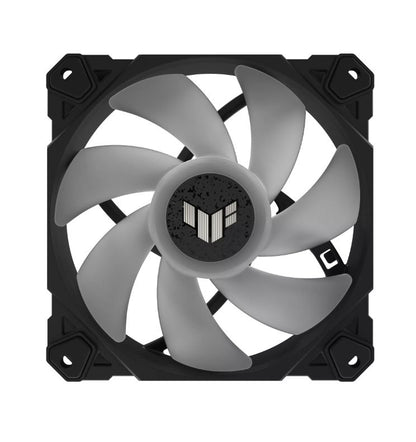 ASUS TUF Gaming TF120 ARGB Fan - Single Pack, Anti-vibration pads,Aura Sync compatibility, PWM control. Class-leading airflow, and low noise levels