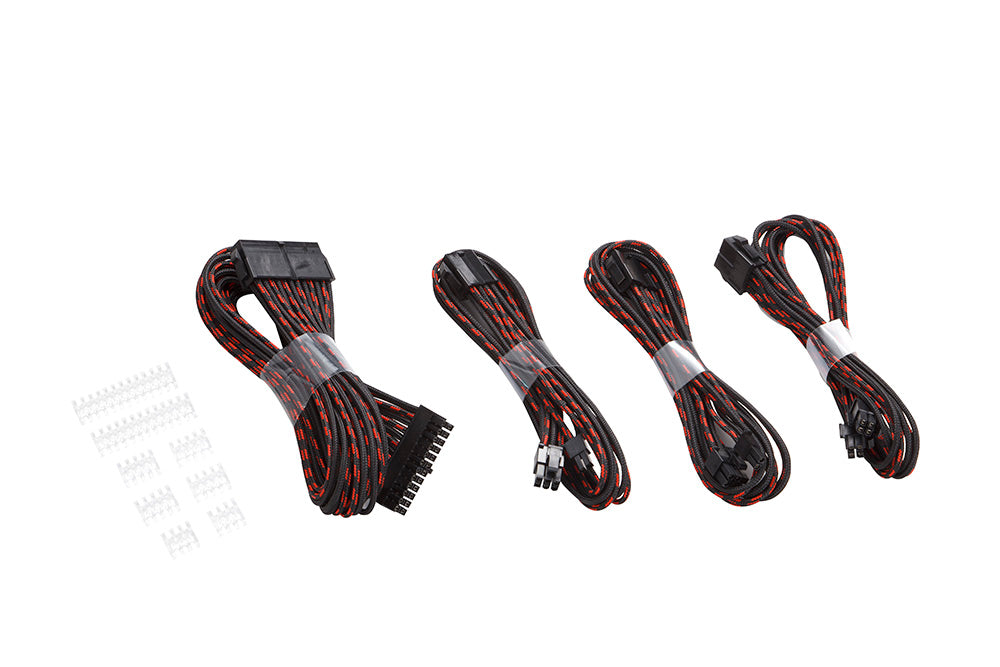 Phanteks 24 Pin/ 8pin (4+4) M/B, 8pin (6+2) PCI-E Extension Cable Kit 500mm Length ( PH-CBCMBO)