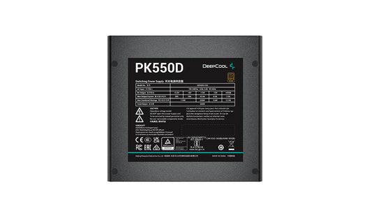 DeepCool PK550D / PK650D / PK750D 80+ Bronze Power Supply