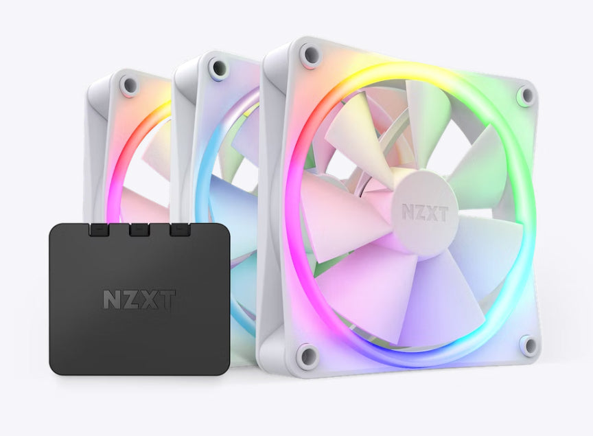 NZXT F120 RGB Triple Pack 3 x 120mm RGB Fans & Controller