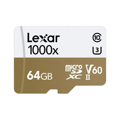 Lexar Professional 1000x microSDHC™/microSDXC™ UHS-II cards - with Adapter