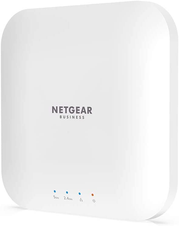 NETGEAR AX1800 Wifi 6 Access Point, Dual Band, Ceiling Mounted, PoE powered (WAX214-100EUS)