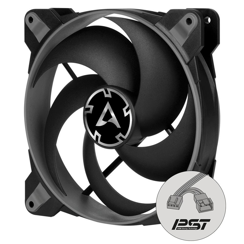 Arctic BioniX P120 Pressure-Optimised 120 mm Gaming Fan with PWM Sharing Technology