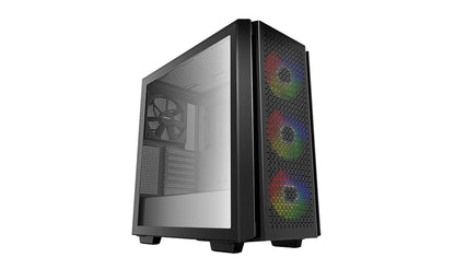 DeepCool CG560 Mid-Tower Case combines abundant airflow and generous cooling capacity