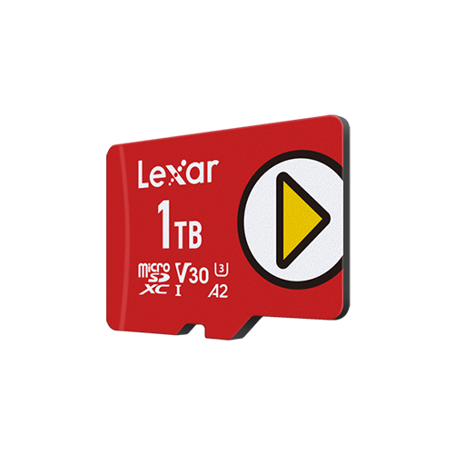 Lexar PLAY microSDHC™ UHS-I cards