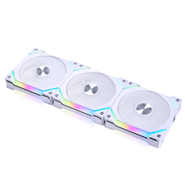 Lian Li UNI Fan SL V2 RGB Revolutionized Daisy-Chain ARGB Fan 120mm Triple Pack (SL120V2-3)