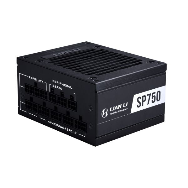 Lian Li SP750 750Watt, SFX 80 Plus Gold Fully Modular Power Supply (Black / White)